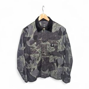 QILO x WRMFZY Rhodesian Chore Coat Camo Black Gray Green Size M
